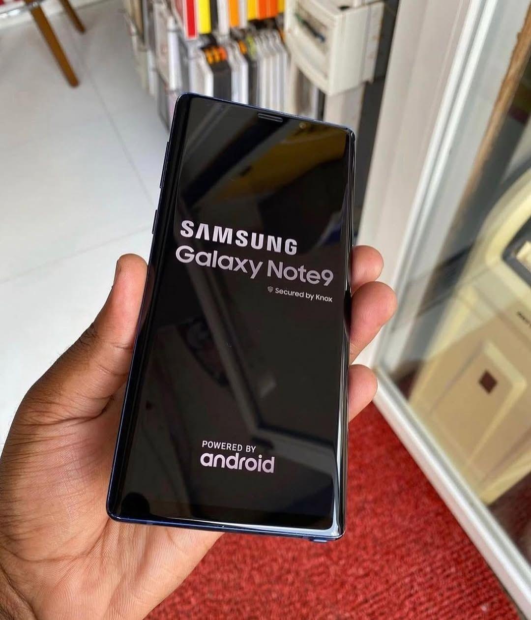 A picture of Samsung Galaxy Note 9