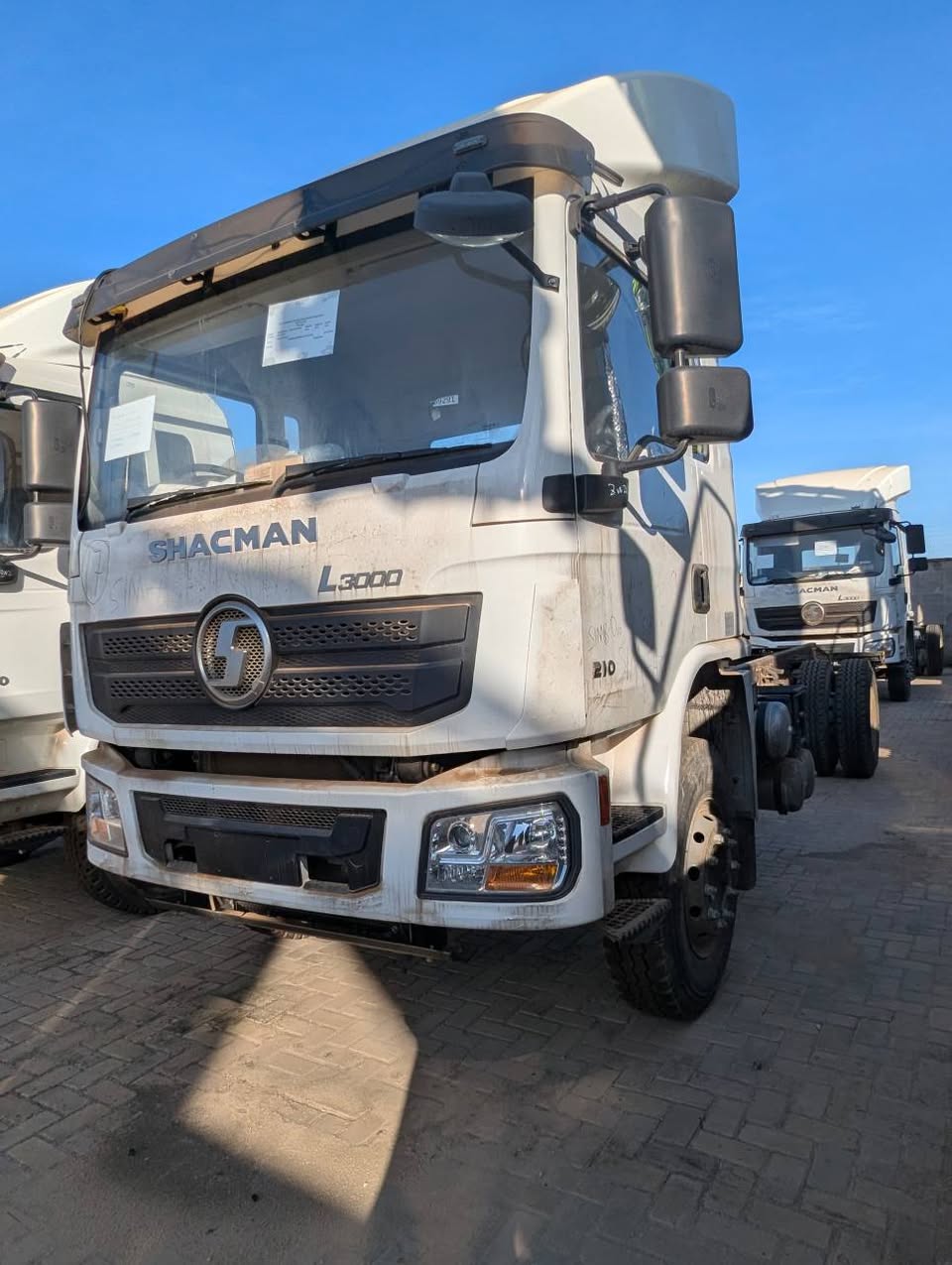 A picture of Shacman trucks