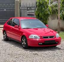 A picture of SUPER CLEAN SLIGHTLY USED HONDA CIVIC HATCH BACK WITH DUTY