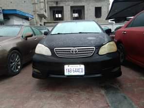A picture of 04 Belgium Grade Toyota Corolla Partially First body with Untampered