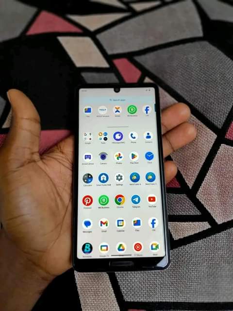 A picture of Aquos sense 5g Gb64 ram4 Camera umeme