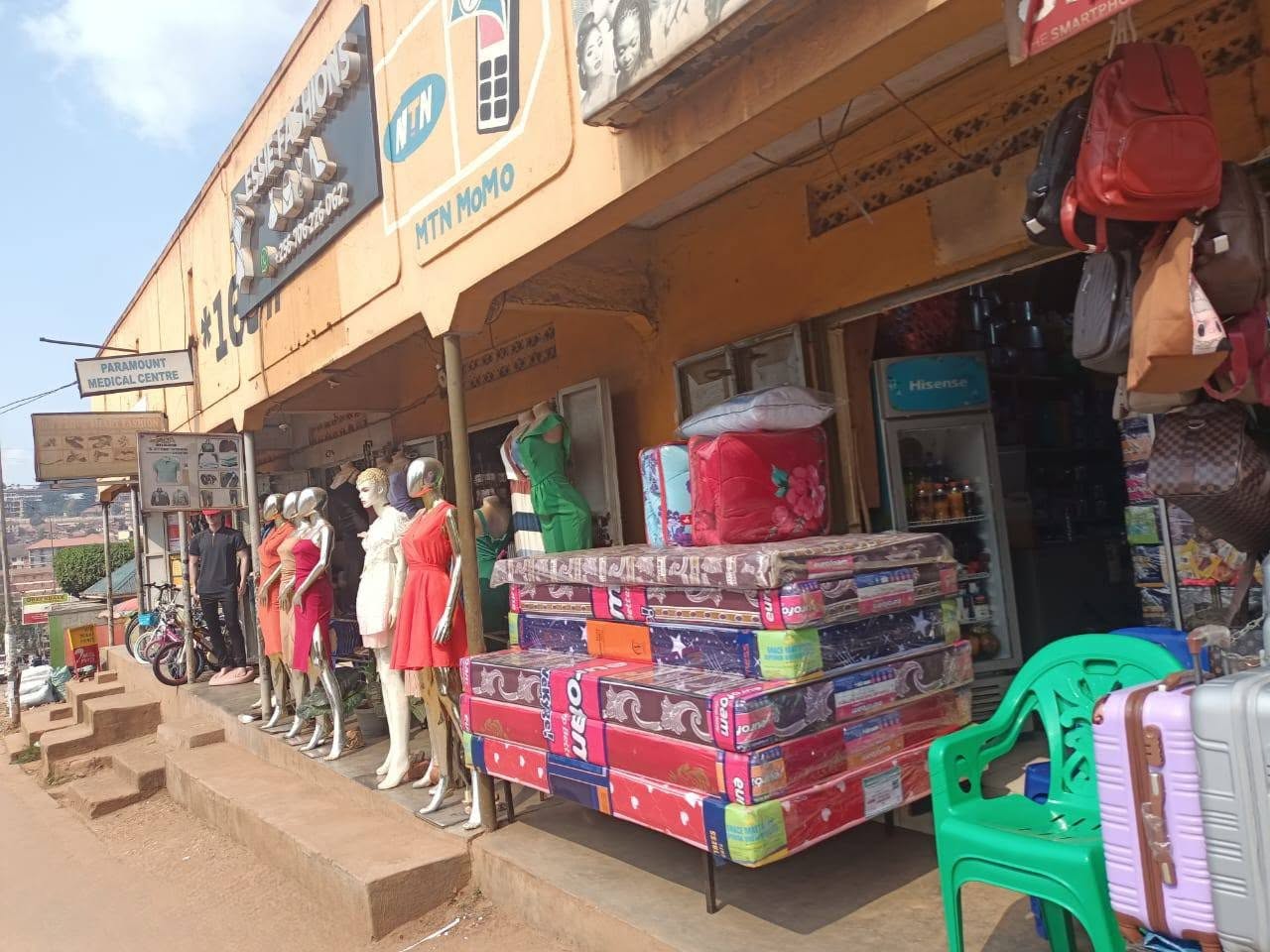 A picture of Commercial shops for sale at 450m ush at Kasubi making