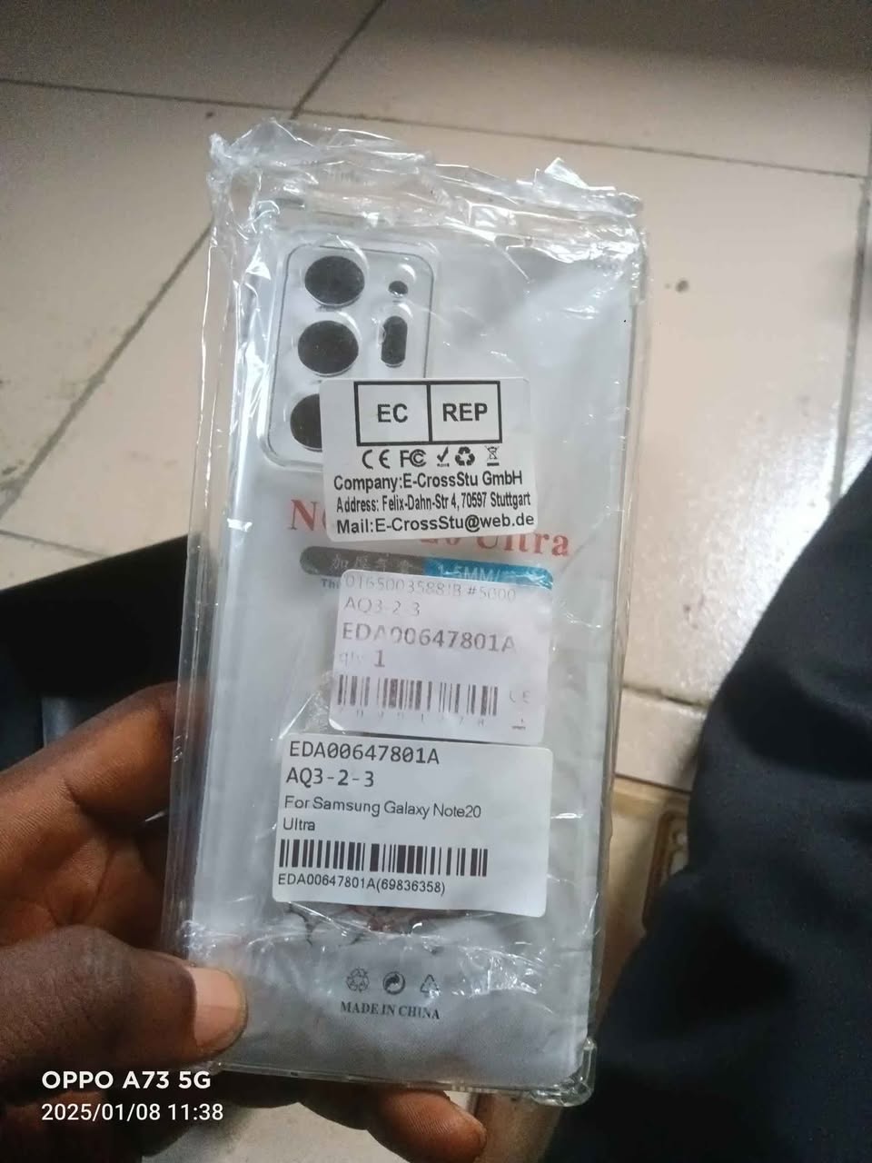 A picture of Samsung Galaxy Note20 Ultra 5G For Sale.