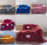 A picture of New design fleece blankets restocked Sizes 4 6 5 6