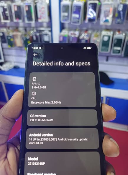 A picture of Xaomi Redmi Note 12pro plus 5g 256gb