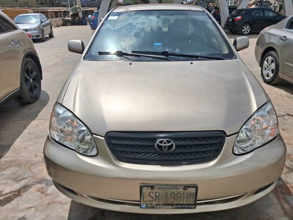 A picture of Toyota corolla