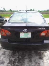 A picture of 06 sharp Corolla available nothing to fix buy and drive