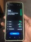 A picture of Samsung A02 storage 64GB ram 3 contact 0686406338