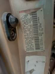 A picture of Toks standard reg Toyota camry 2003 model painted twice condition
