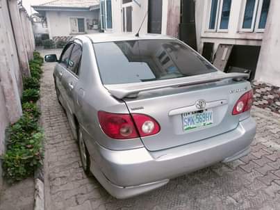 A picture of Corolla 2006 everything working perfectly nothing to fix or repair