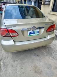 A picture of Toyota Corolla Belgium grade FIRST BODY YEAR 2005 model Buy