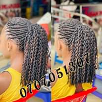 A picture of Soft artificial extensions dreadlocks