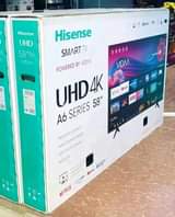 A picture of Hisense tv smart 4k