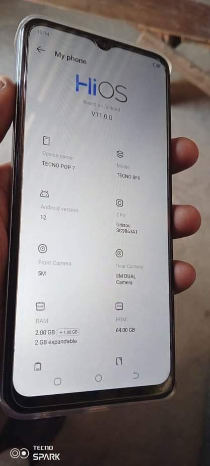 tecno pop7