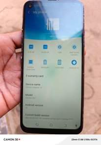 A picture of Camon 15