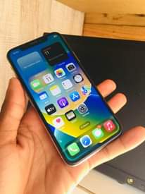 A picture of iPhone X very neat
