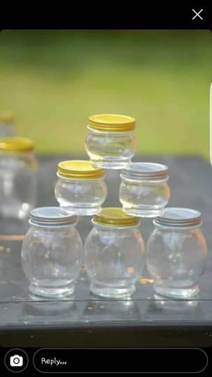 A picture of Mason jars glass jars scented candle jars