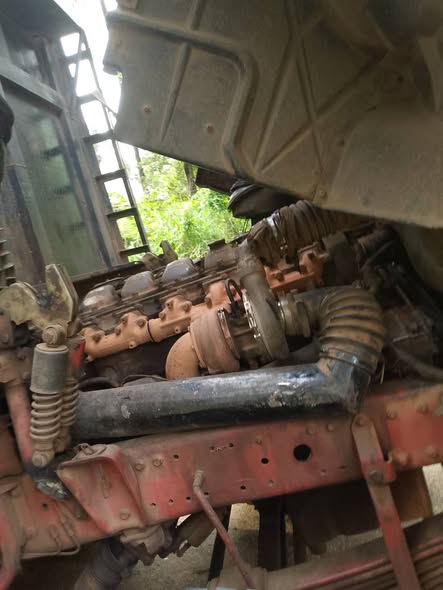 A picture of Neatly used M A N Diesel 12 tyres truck