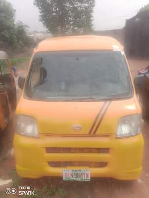 A picture of Hiject mini bus Tukunbo but just registered but not driven