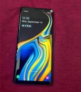 A picture of Samsung Galaxy Note 9