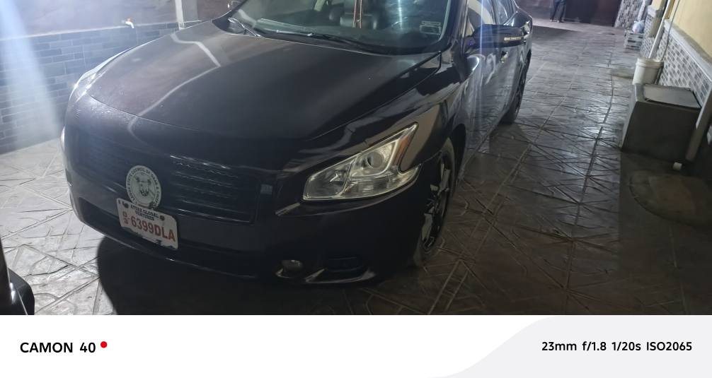A picture of Nissan maxima 2012