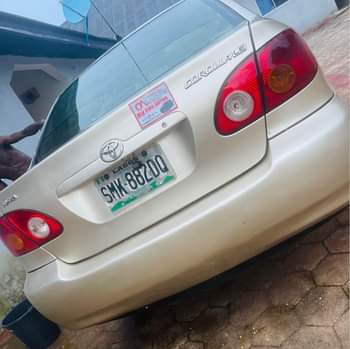 A picture of My direct very sharp 03 04 Corolla 3 6 Ado