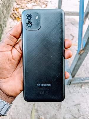 A picture of Samsung Galaxy a03 mpyaaaa inakamstar ndan hakaonekan gb64 ram4 net4g