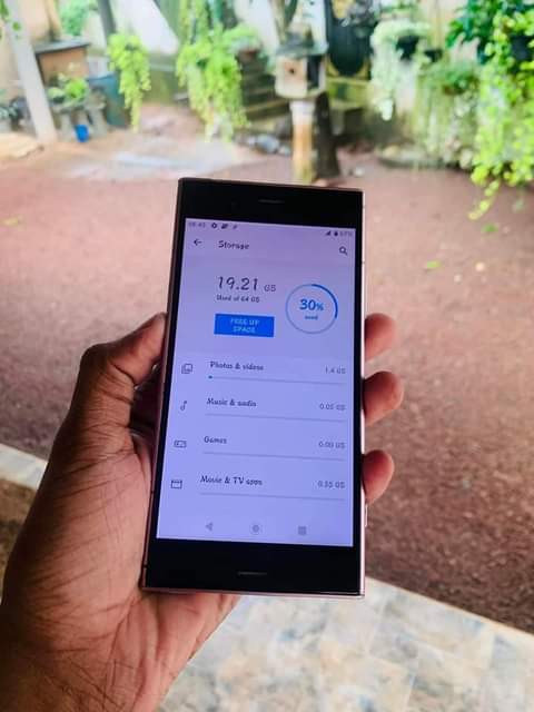 A picture of Sony xz premium