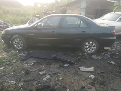 A picture of PEUGEOT 406 FIRSTBODY MANUAL PRICE 700K SETTLE 50K PORTHARCOURT 09165300577