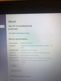 A picture of Dell laptop