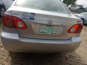 A picture of NEATLY USED 2007 MODEL TOYOTA COROLLA Perfect engine Perfect gear