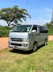A picture of Toyota hiace van