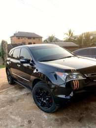 A picture of 2009 Acura MDX painted on the first body in 101