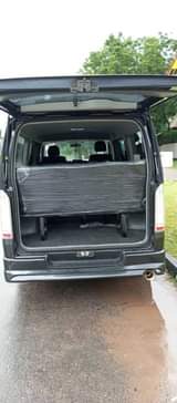 A picture of Hummer bus
