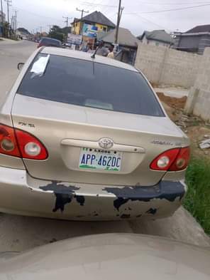 A picture of Toyota Corolla for sale first flash body 2005 model engine
