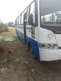 A picture of TATA bus long frame