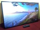 A picture of UK used Cello 43 inches Android TV and Remote