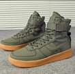 A picture of Timberland and Nike boots