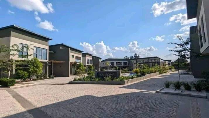 newly built houses