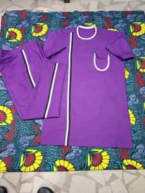 A picture of My husband handwork cut and sew Fashion designer 08035070839 Location