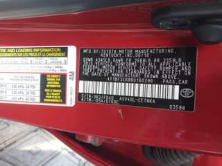 A picture of Tokunbo 2011 Camry but and drive totally Accident free Price