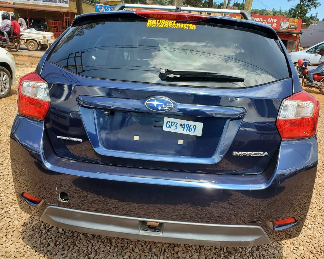A picture of Subaru impreza new shape