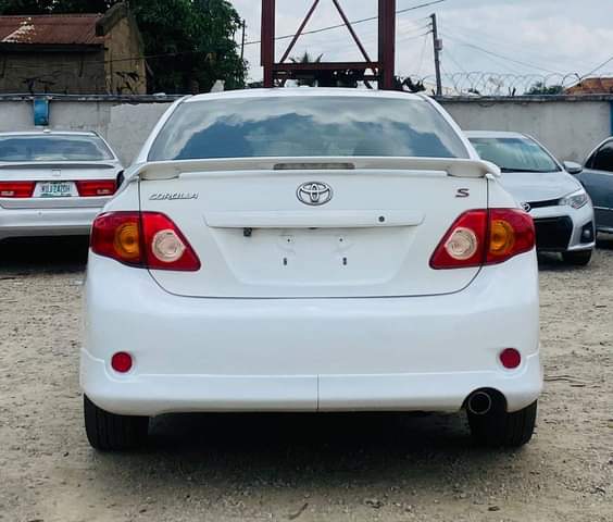 A picture of SPORT A Neatly Used Toyota Corolla 2010 Model With Duty