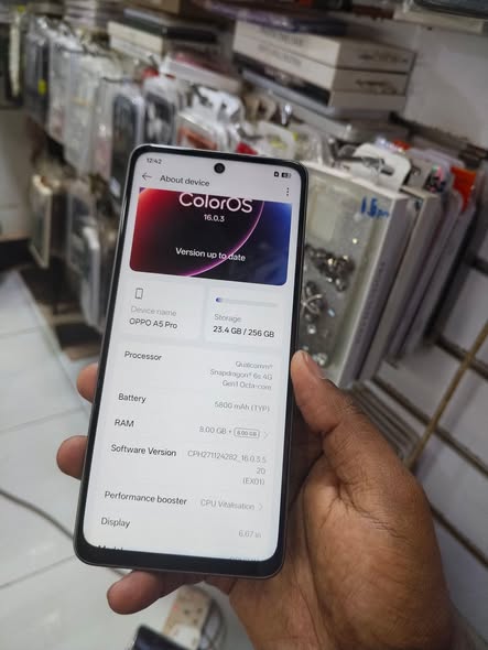 A picture of Oppo A5pro