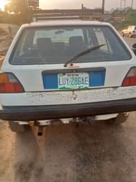 A picture of Golf 2 is available with good condition engine and gear