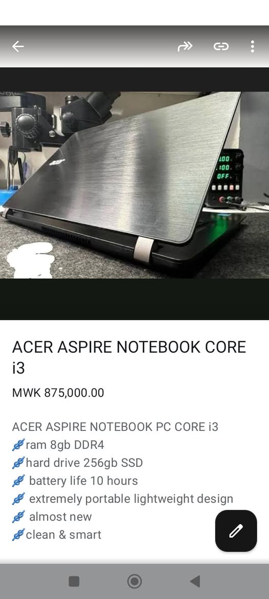 acer laptops