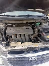 A picture of BELGIUM STANDARD Corolla 2007 model Neat interior AC Chilling Engine