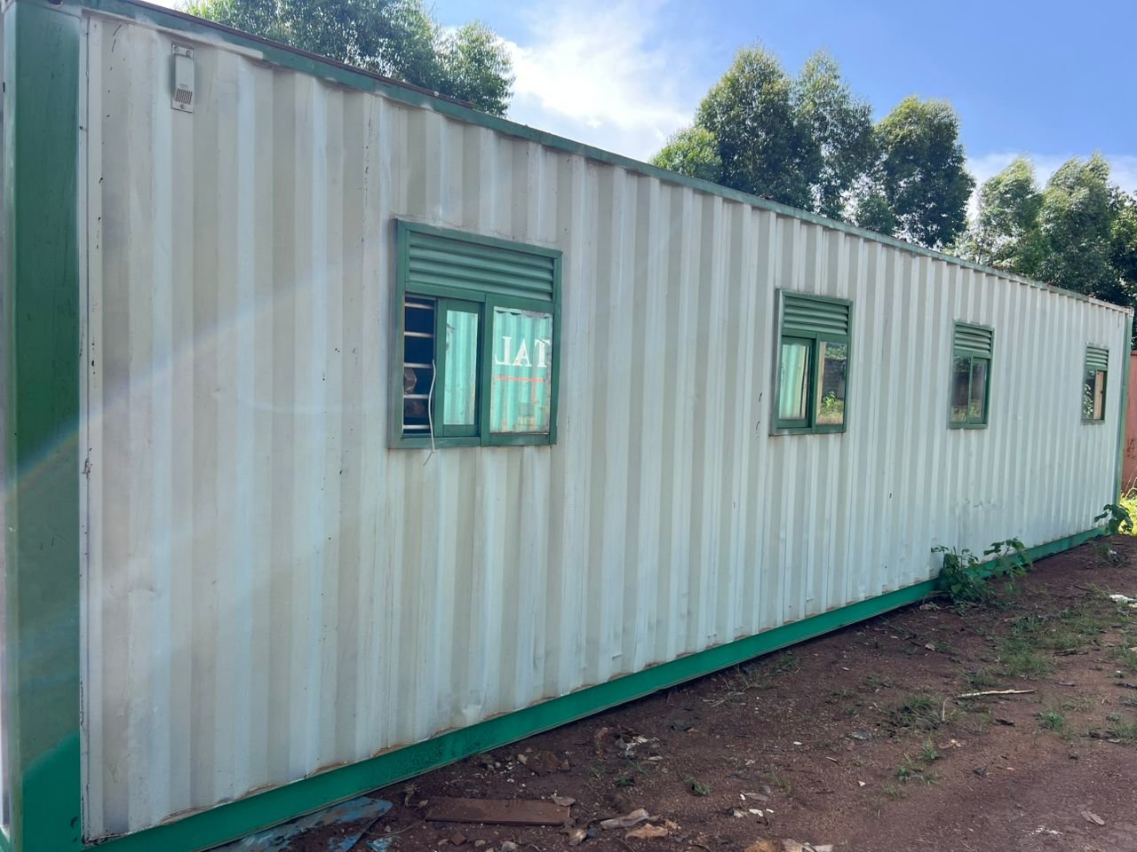 A picture of Partitioned 40ft cargo container avaolable for sale