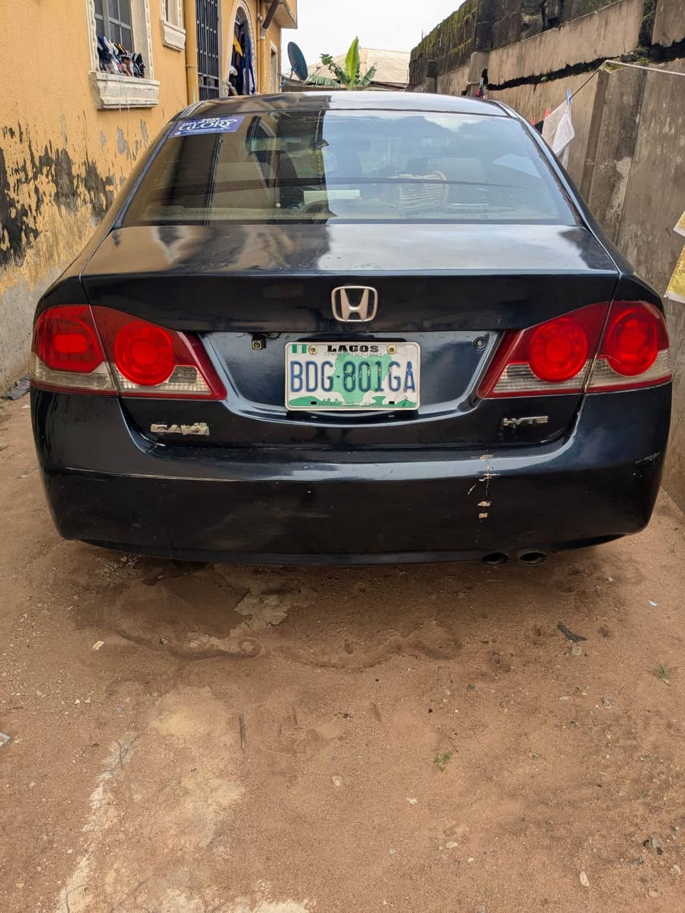 A picture of Honda civic