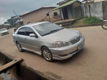 A picture of Super distress 2004 Toyota Corolla sport with very sound engine